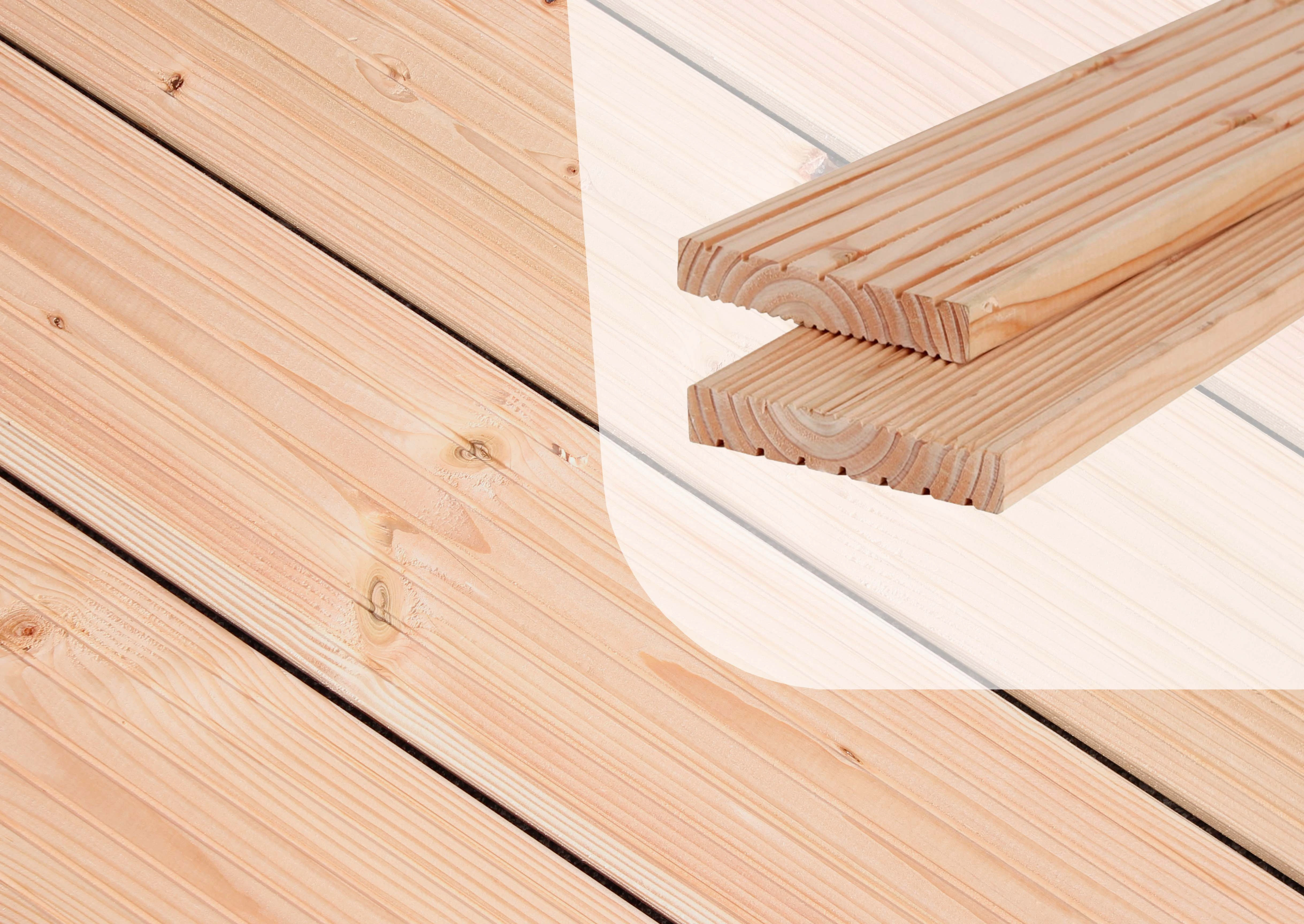 Douglas Vlonderplank 2.4 x 13.8 cm (24 x 138 mm) Kleurloos Geïmpregneerd - Lengte 500 cm - Afbeelding 5